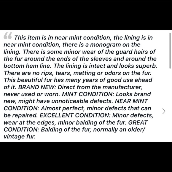 Raccoon Fur Stroller Size Small 4 6 S - Picture 5 of 5